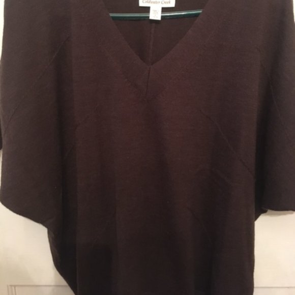 Women's Coldwater Creek Brown Blouse - Picture 3 of 5